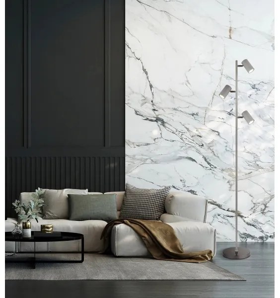 Globo 57911SS - Állólámpa ROBBY 3xGU10/5W/230V szürke