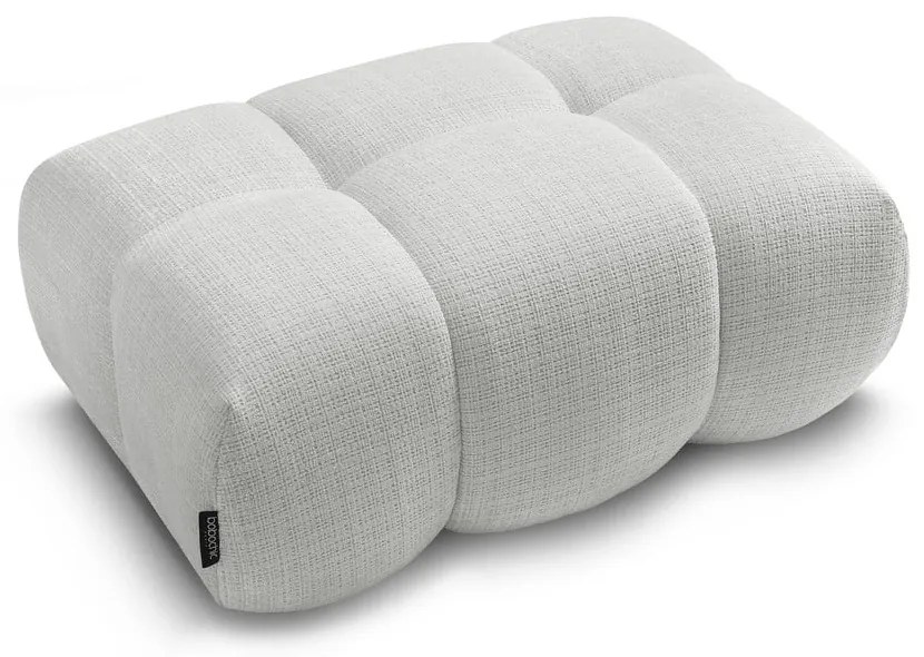 Világosszürke zsenília lábtartó Ivane – Bobochic Paris