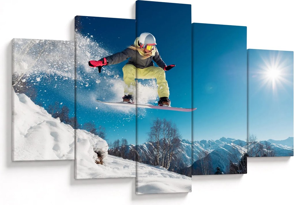 Kép - Snowboardos (150x105 cm)