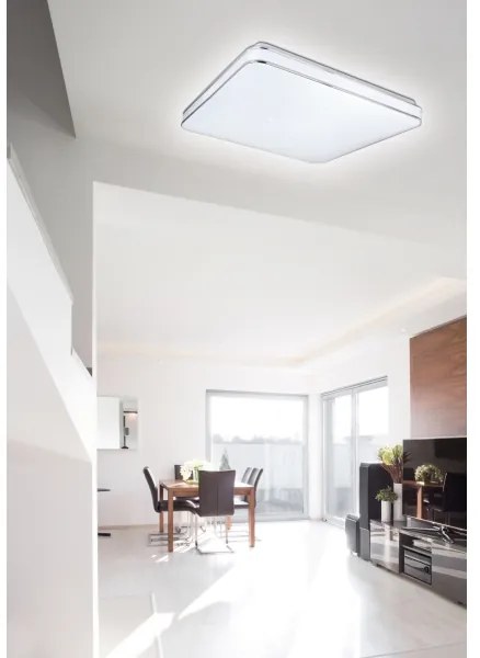 Globo 48406-48 - LED Dimmelhető mennyezeti lámpa LASSY LED/48W/230V + távirányító