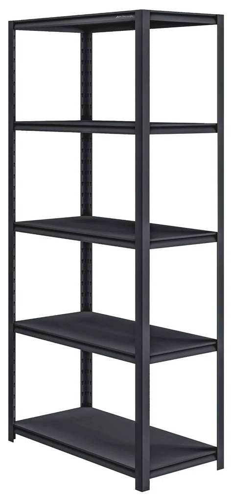 Fémállvány garázsba SAM, 900 x 1830 x 450 mm, antracit