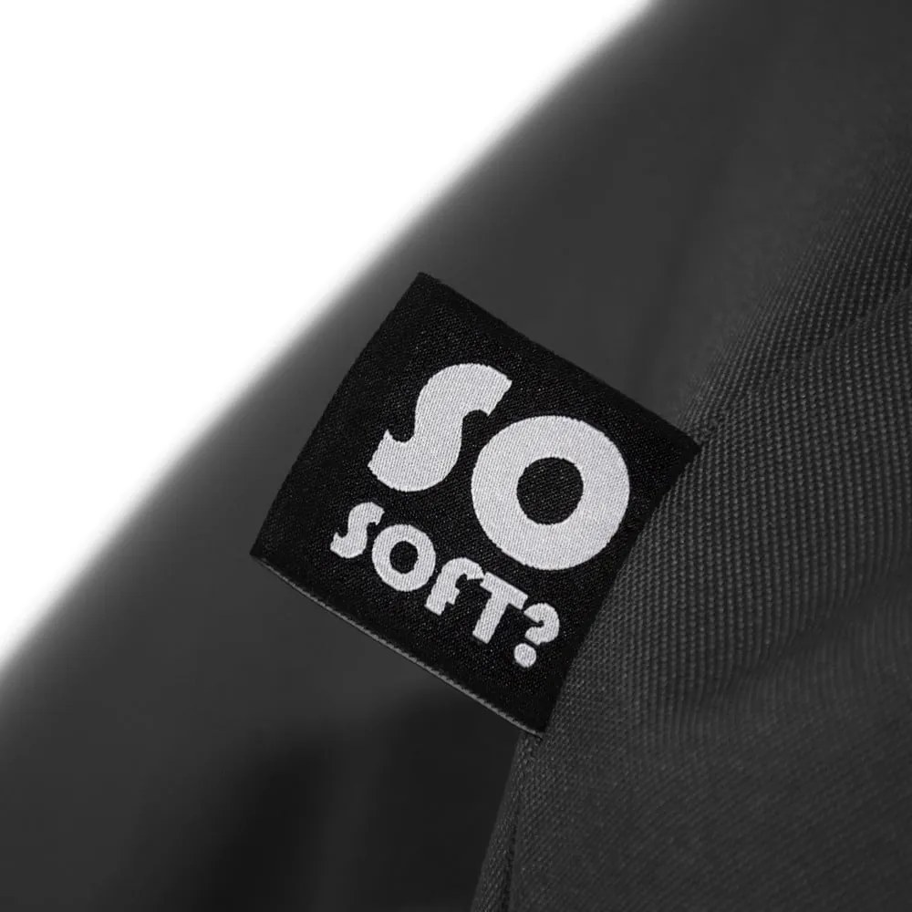 Szürke babzsákfotel Icy Sofa – So Soft?