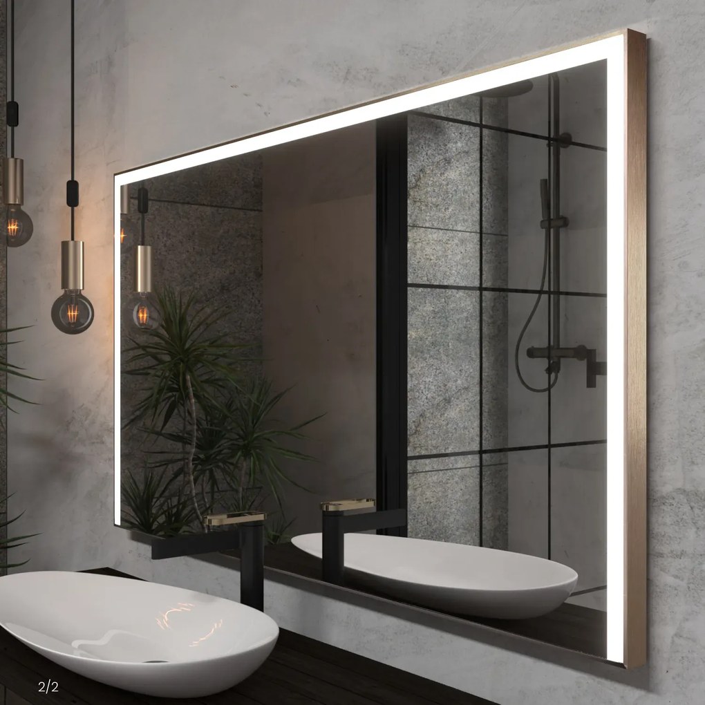 Tükör LED világítással F3