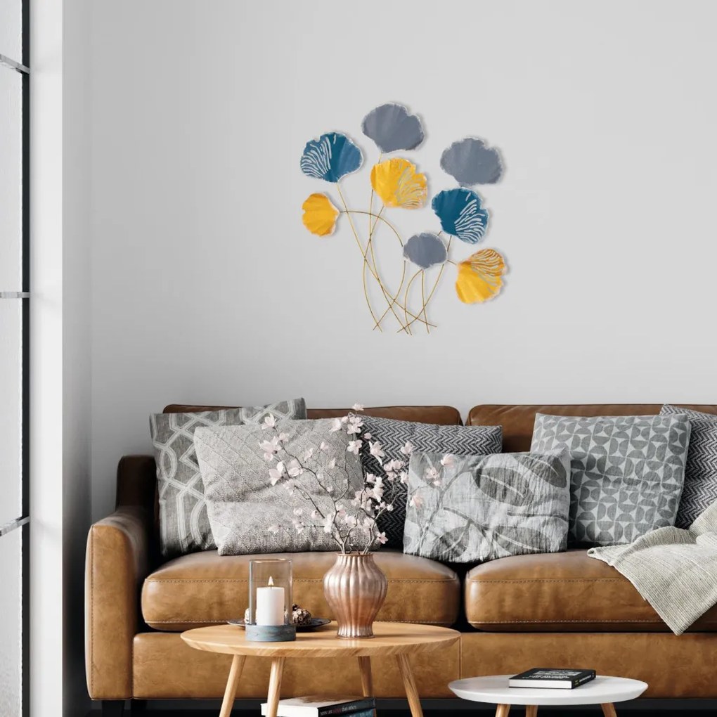 Vuzuh fém fali dekoráció, 76×5 cm – TR279ENZ2538