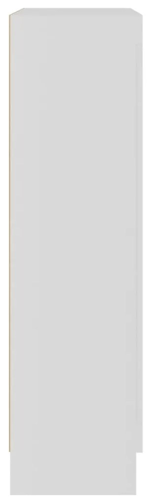 fehér szerelt fa könyvszekrény 82,5 x 30,5 x 115 cm