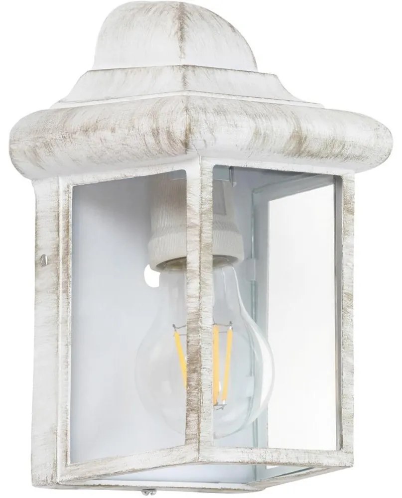 Rabalux 8753 - Kültéri fali lámpa NORVICH 1xE27/60W/230V IP43 fehér