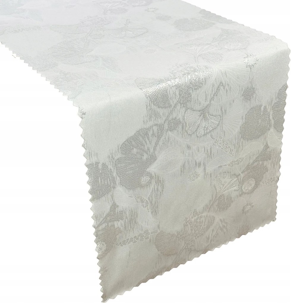 Foltálló futófelület Ezüst levelek 40x180 cm