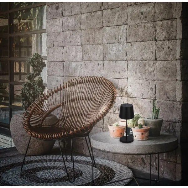 Briloner 7423015 - LED Dimmelhető asztali lámpa LED/2,6W/5V IP44 fekete