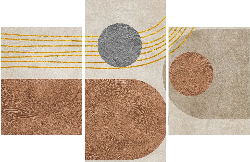 Kép - Modern kollázs (90x60 cm)