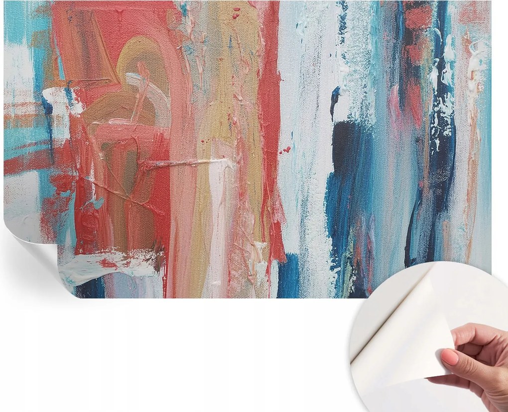 Modern öntapadós fotótapéta falra Színes absztraktok 416x254