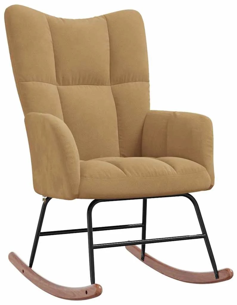 barna bársony hintaszék ülőkével