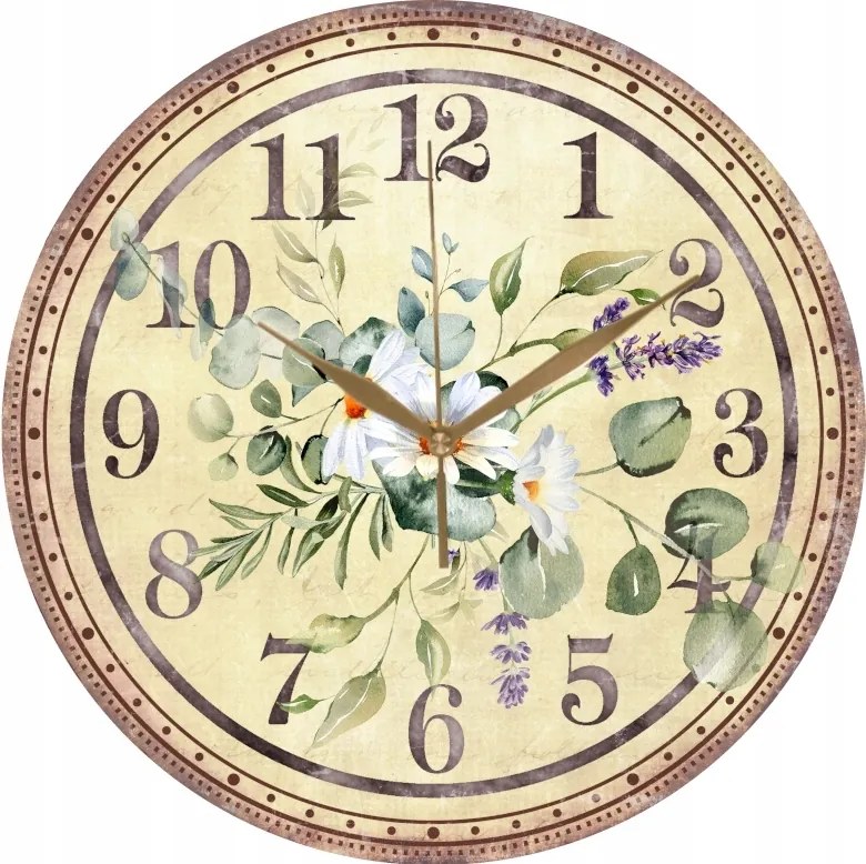 Falióra Virágcsokor Pasztell Margaréta Virágok 35 cm