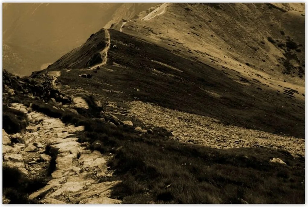 Poszterek 120x80 Tátra Lengyel hegyek Kilátás