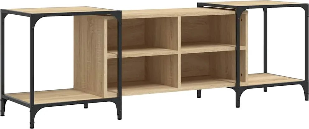 vidaXL sonoma tölgy színű szerelt fa TV-szekrény 153 x 37 x 50 cm
