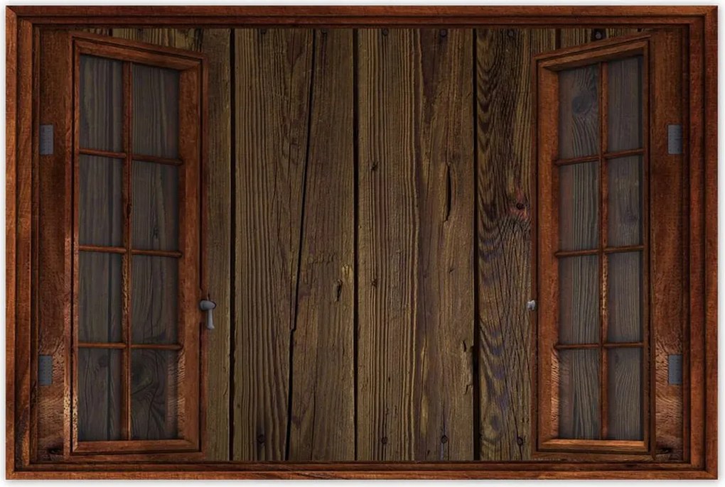 Poszterek 90x60 Deszka Fa mintás