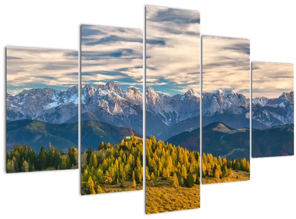 Kép - hegyi panoráma (150x105 cm)