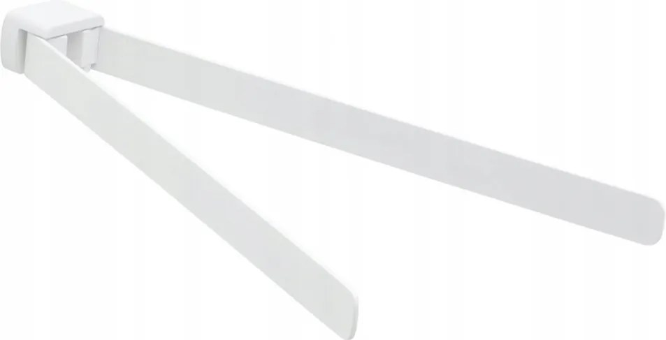 Pirene forgó törölközőtartó dupla 350mm, matt fehér