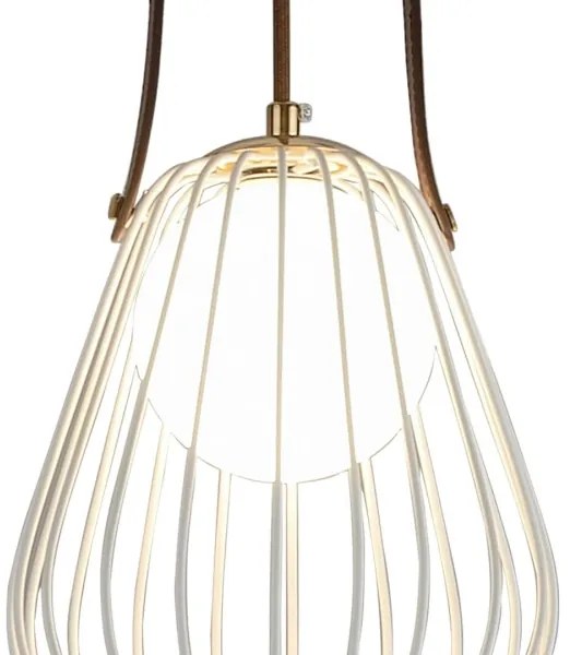 Klausen 111098 - Fali lámpa MEMORY 1xG9/4W/230V fehér/barna