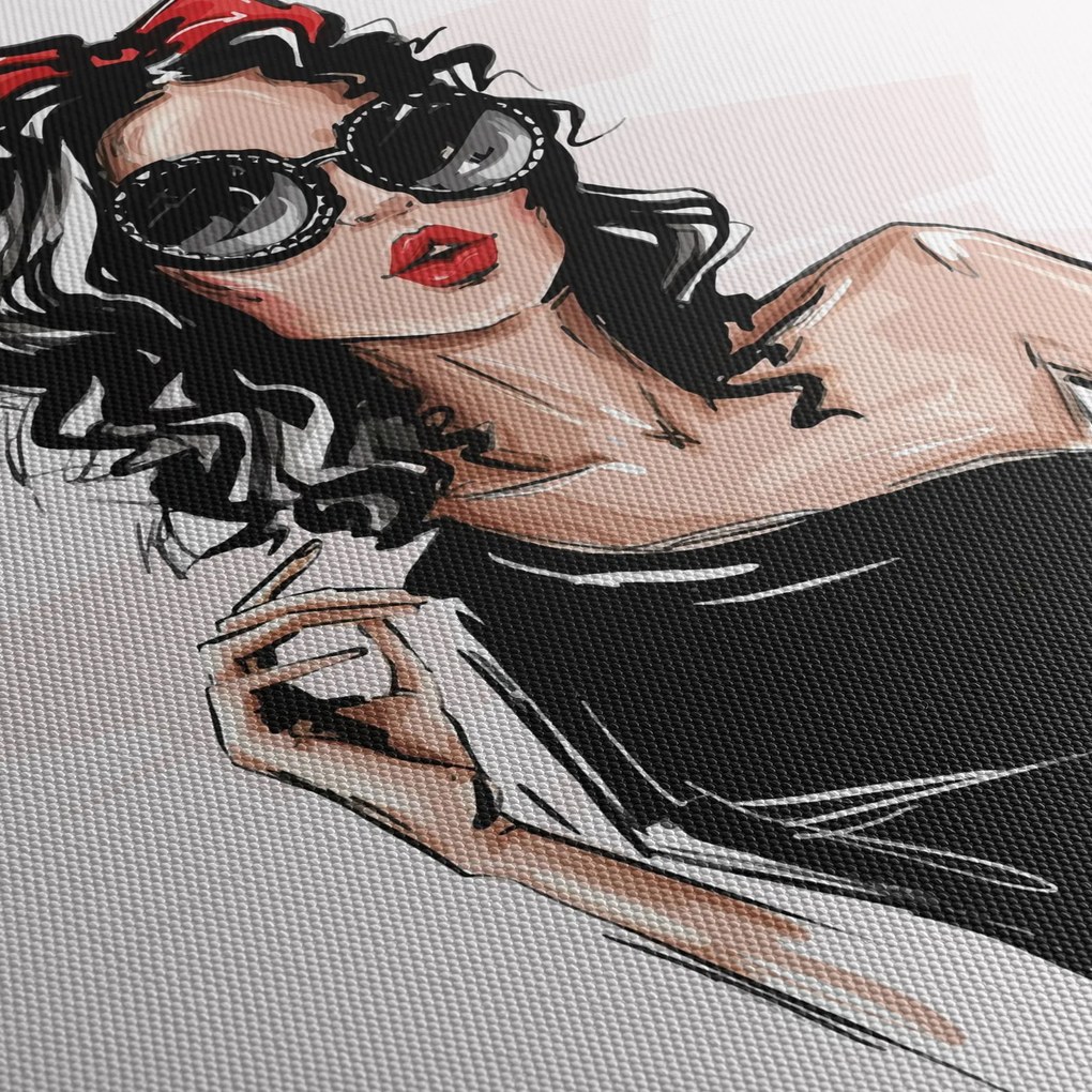 Kép - Divat nő (120x50 cm)
