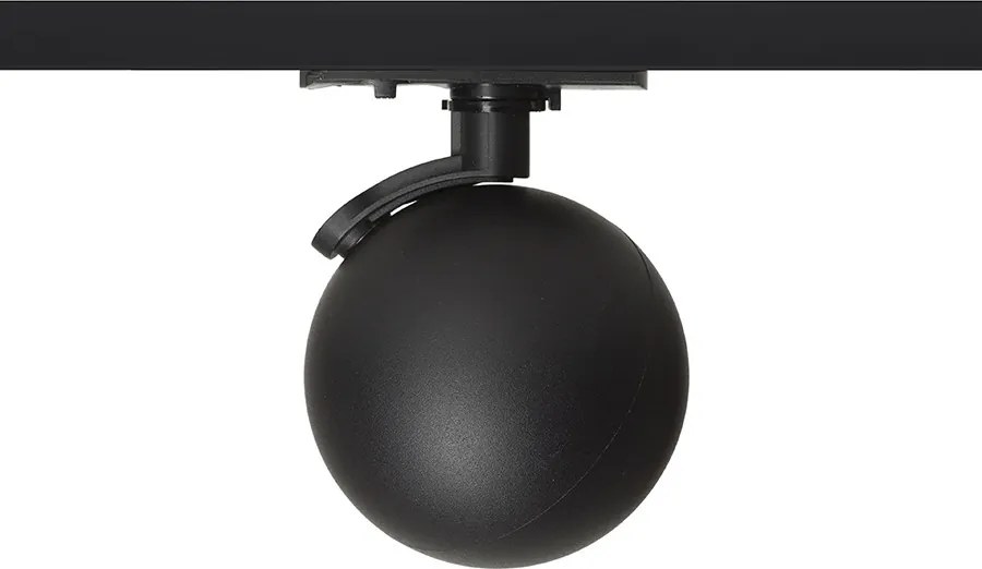 RENDL SIENA egyáramkörös sínre fekete 230V LED GU10 9W