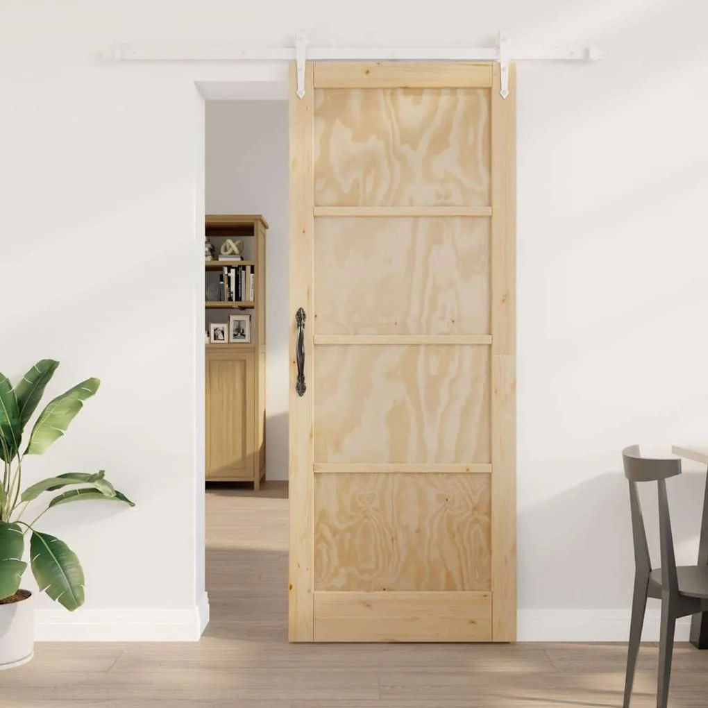 Csúszó ajtó Egyéb ORKDAL Természetes és fehér 83 x 211 cm