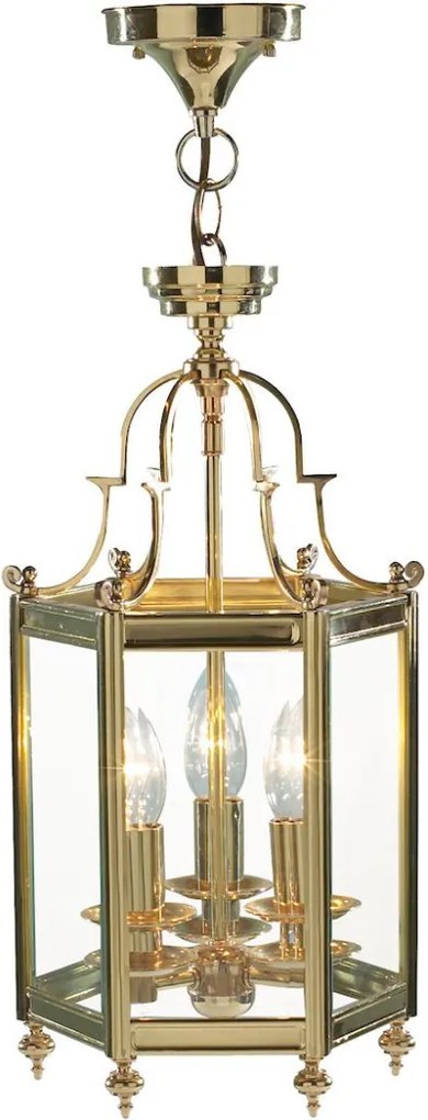 DAR LIGHTING MOO0340 MOORGATE Klasszikus Függesztett Lámpa Barna E14 IP20
