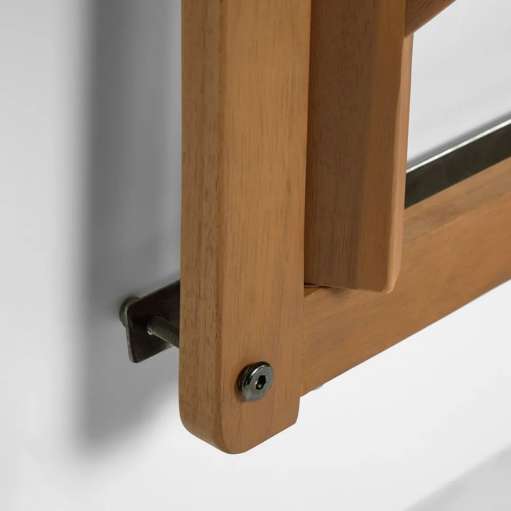 Tömörfa függő erkélyasztal 40x42 cm Amarilis – Kave Home