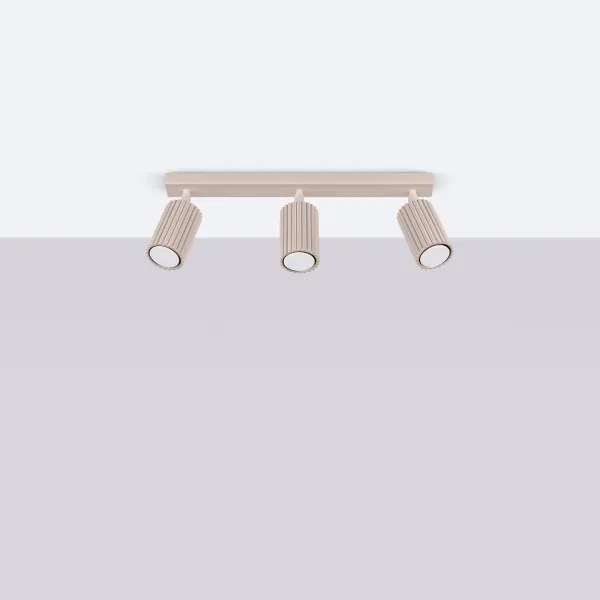 Brilagi - Spotlámpa CRESTO 3xGU10/10W/230V taupe