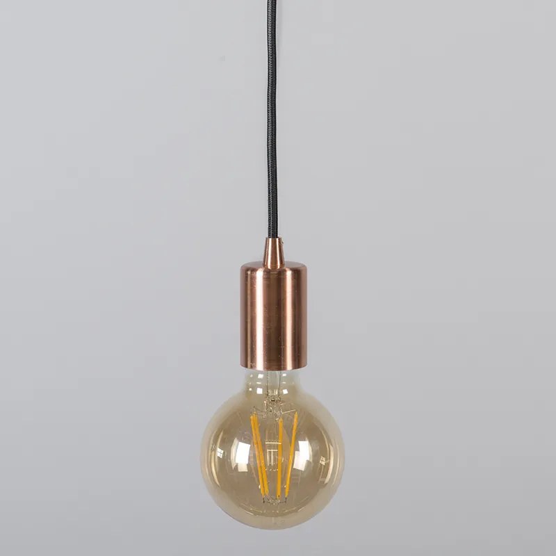 Ipari függőlámpa réz - Facil