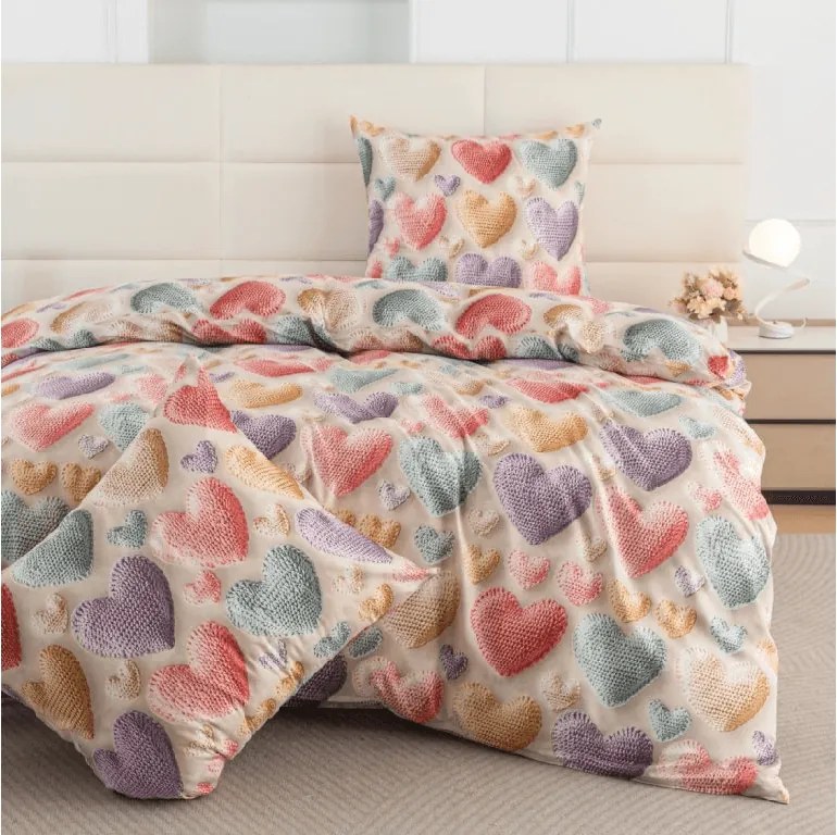 Mikroszálas ágyneműhuzat LOVISO színes Ágyneműhuzat mérete: 70 x 80 cm | 140 x 200 cm