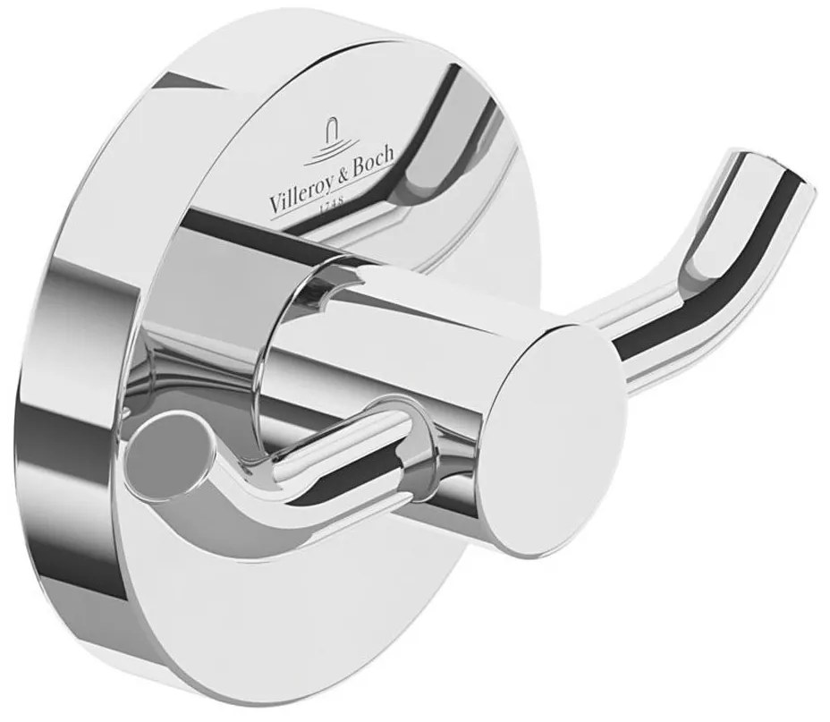 Villeroy & Boch TVA15101200061 - ELEMENTS falikampó, fényes króm