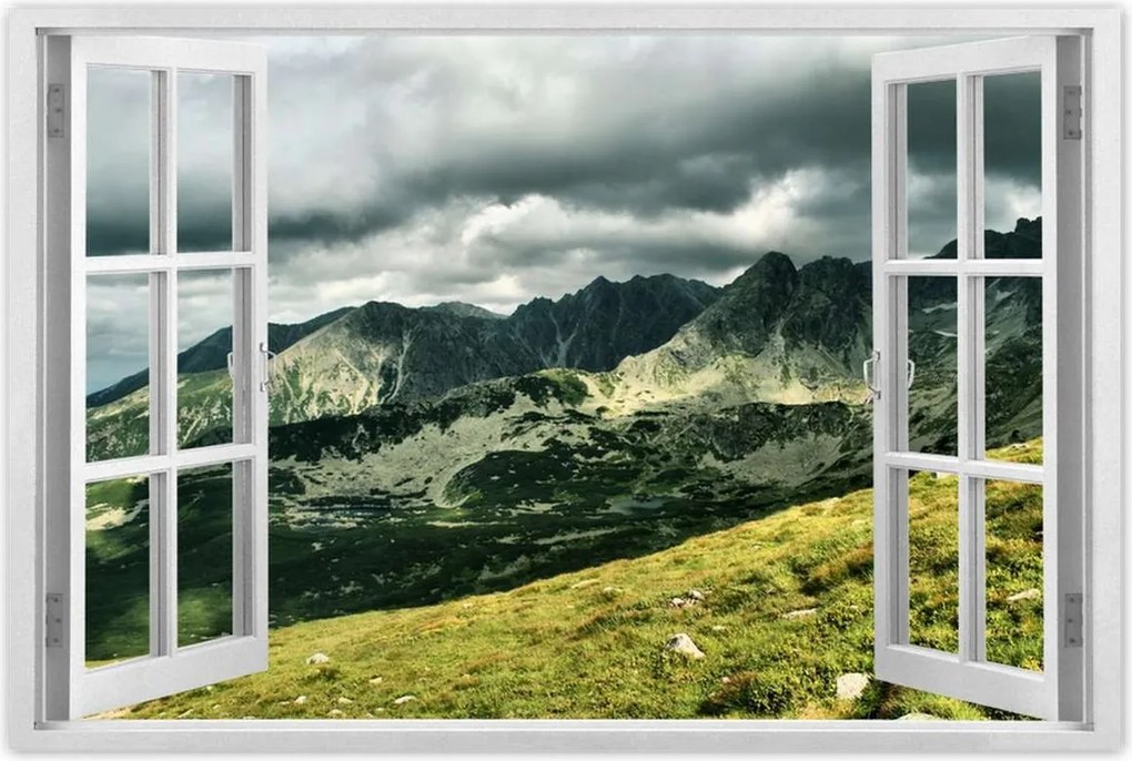 Poszterek 60x40 Tátra Lengyel hegyek Kilátás