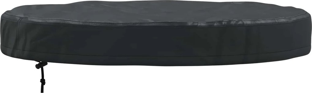vidaXL Kültéri Asztal Huzat Fekete 62 x 62 x 10 cm 210D Oxford Szövet
