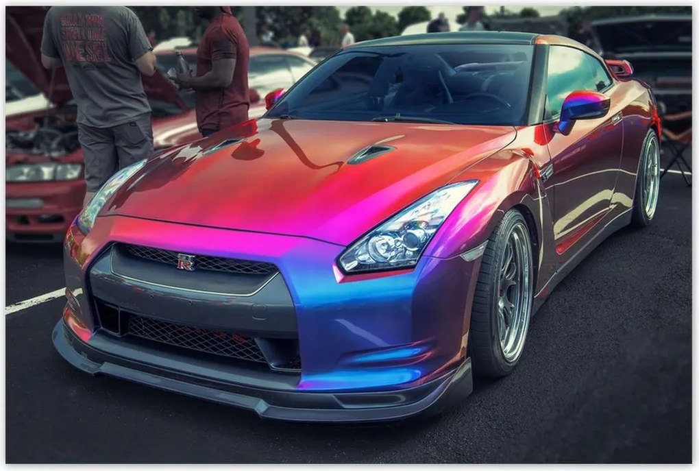 Poszterek 120x80 Nissan Gtr Autó