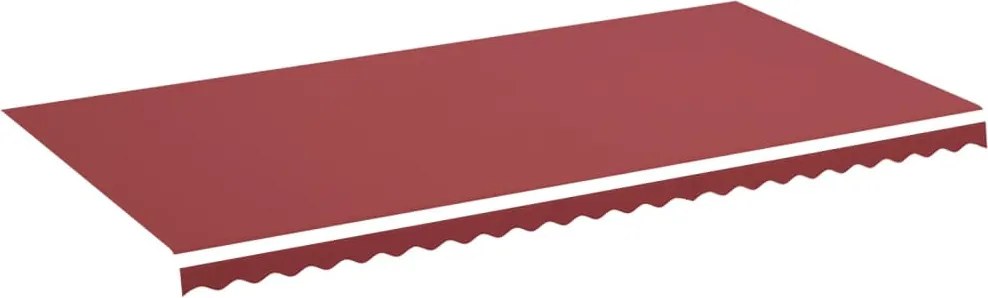 Burgundi vörös csere napellenző ponyva 6 x 3 m