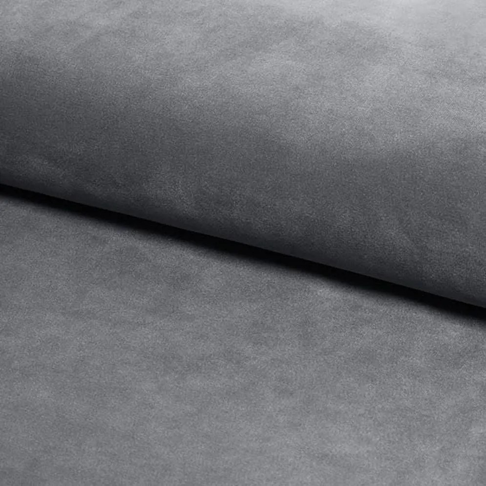 MAZZONI EXPORT ARNO Szürke (Bluvel 14 szövet) - MODERN KÁRPITOZOTT ÉTKEZŐSZÉK NAPPALIBA/ÉTKEZŐBE VELVET FOGANTYÚVAL