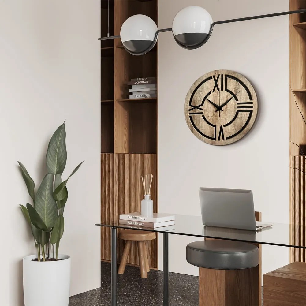 Fali óra ø 57 cm Ethan – Styler