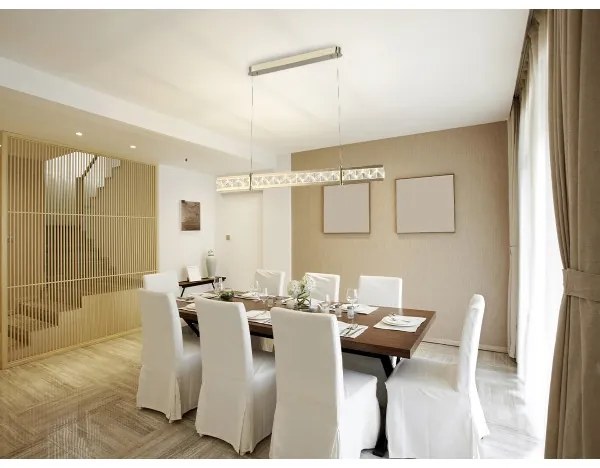 LED fényerőszabályozható kábelre függesztett csillár ENRIQUE LED/20W/230V 3000-6000K +távirányító