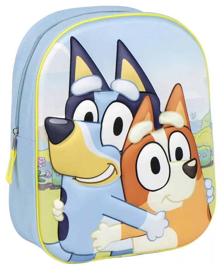 Bluey Hug 3D hátizsák, táska 31 cm