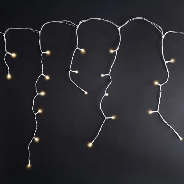 Brilagi - LED kültéri karácsonyi fényfüzér 200xLED/8 funkció 13m IP44 meleg fehér