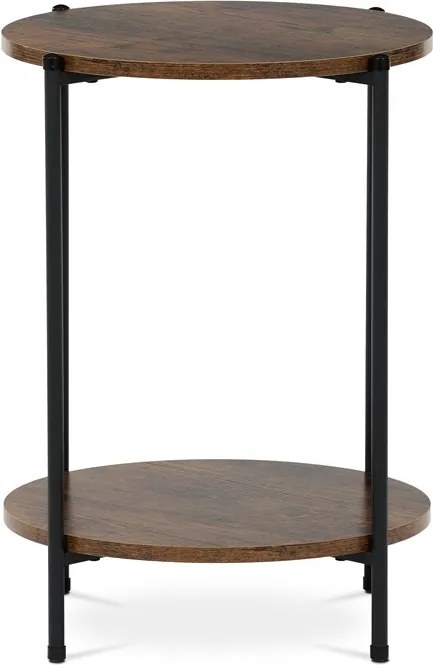 Dohányzóasztal/Tálaló asztal Öregtölgy színben MDF-ből.