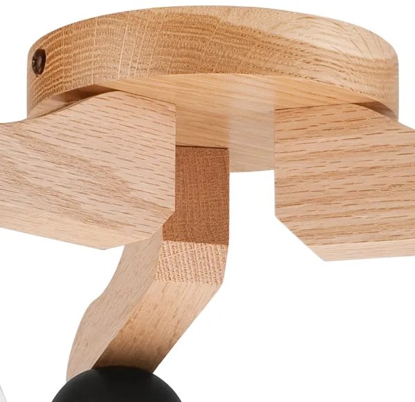 Csillár ADRIANO 3xE27/60W/230V tölgy