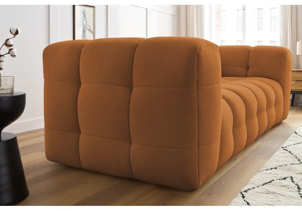 Okkersárga kanapé 232 cm Cloud – Bobochic Paris
