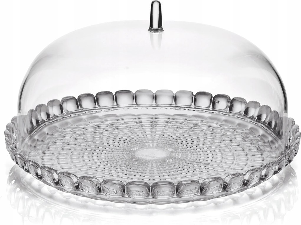 Guzzini Tiffany Tortatartó 30 cm Szürke