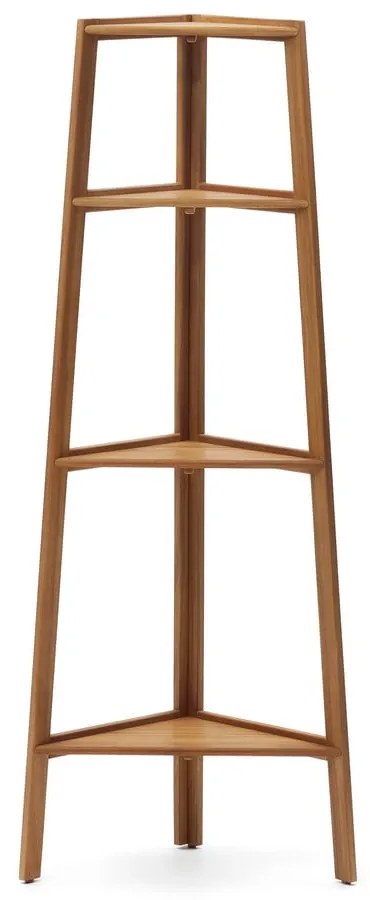 Natúr színű akácfa kültéri polcos állvány 42x150 cm Victora – Kave Home
