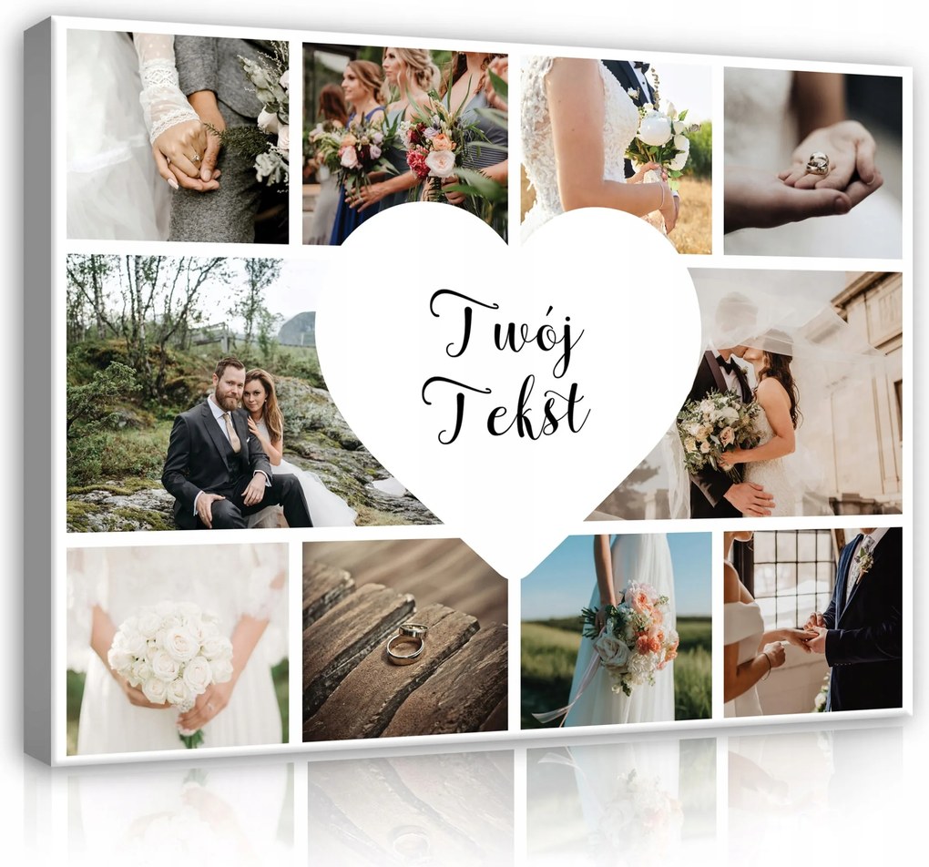 Vászonkép Falikép Kép Kollázs Hálószoba 60x40