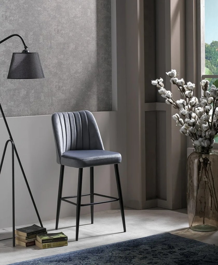 Vento Grey bárszék szett, 4 db, 4 db