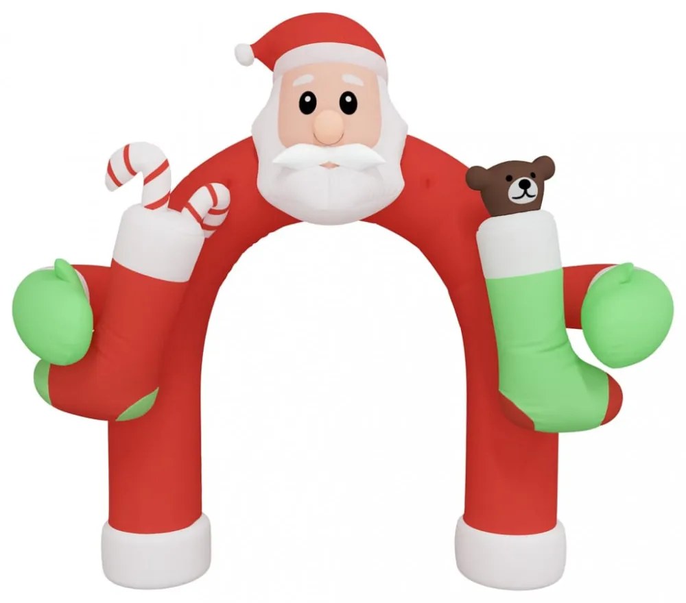 felfújható karácsonyi boltív LED-ekkel 320 cm