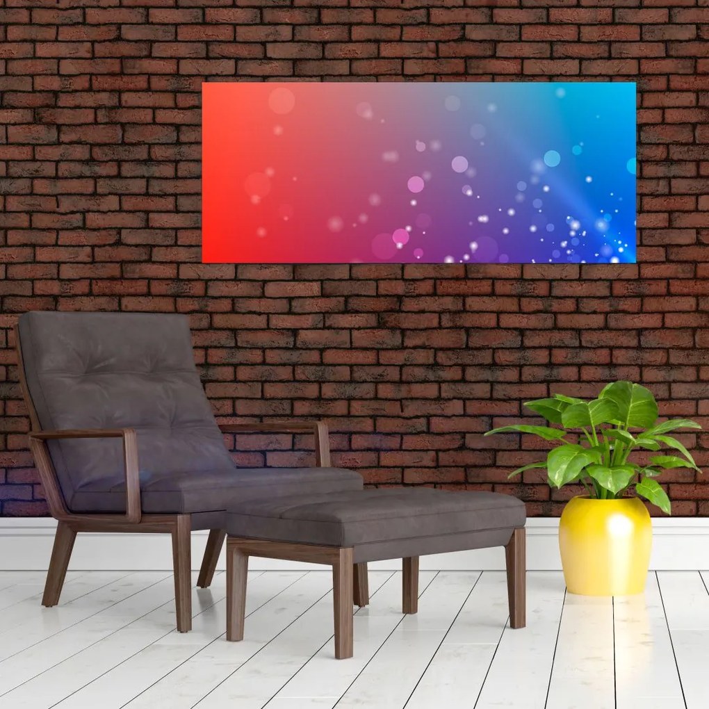 Modern absztrakt kép (120x50 cm)