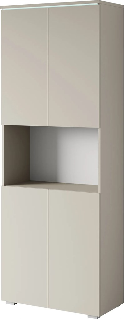 Vera 70 irodai irattároló szekrény kasmír Bézs Led